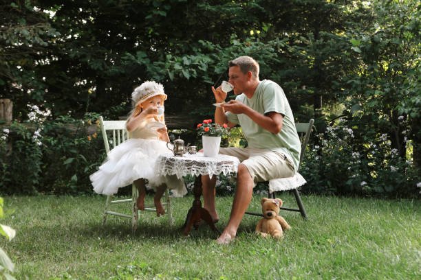 Tea in the faerie garden