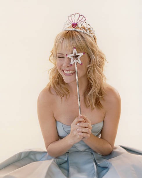 Festival costume contest participant